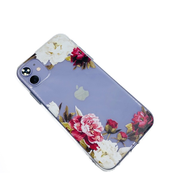 2/$10 iPhone 11 Pro Max Case Clear Floral Case - Picture 6 of 9